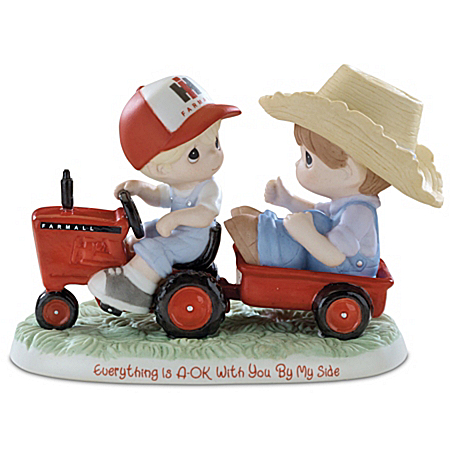 Buy Figurines: Precious Moments Precious Little Farmall Farmers Figurine Collection