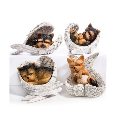 Buy Figurines: Paw Prints From Heaven Yorkie Figurine Collection