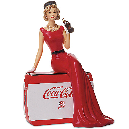 COCA-COLA Lady Figurine Collection: COKE Beauties Of The 1940s