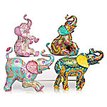 Buy Paisley Patterned Handcrafted Elephant Figurine Collection