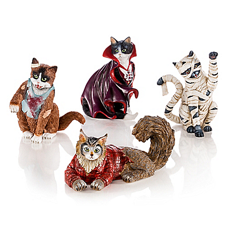 Blake Jensen’s All Meow-llows Eve Cat Figurine Collection