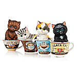 Buy Kayomi Harai Coffee Cats Figurine Collection