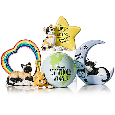 Blake Jensen Our Love Is Out Of This World Cat Figurine Collection