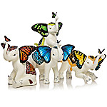 Buy Wings Of Enchantment Hand-Painted Elephant Figurine Collection