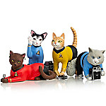 Buy STAR TREK Space Cat Crusaders Hand-Painted Figurine Collection