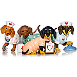 Buy Tender Paw-ing Care Hand-Painted Dachshund Nurse Figurine Collection