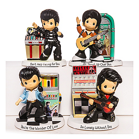 Precious Moments Elvis Presley Jukebox Figurine Collection
