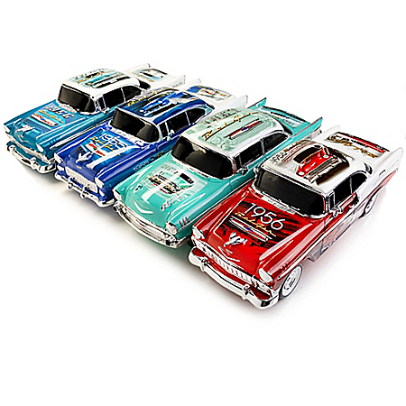 1:18-Scale Chevy Bel Air Commemorative Sculpture Collection
