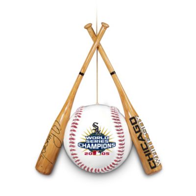 White Sox 2005 World Series Champions Christmas Tree Ornament Collection