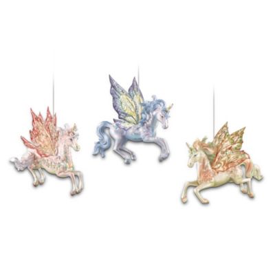 Enchanted Dreams Unicorn Christmas Ornament Collection: Unique Christmas Tree Decoration