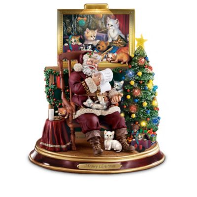 Santa Paws Illuminated Figurine Collection