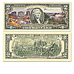 Buy The All-New U.S. $2 Statehood Bills Currency Collection With Display Box