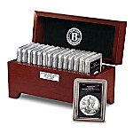Buy The Complete Proof American Eagle Silver Dollar Coin Collection With Display Box