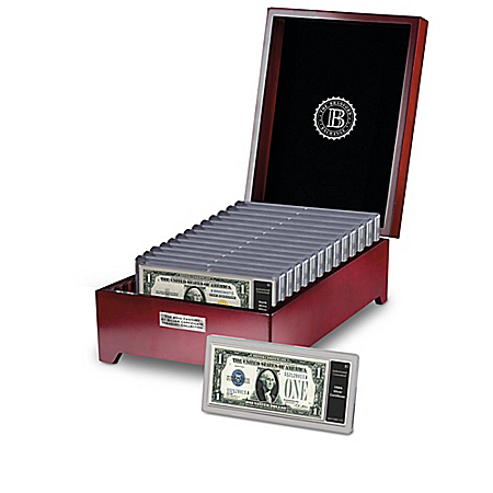 20th Century Silver Dollar Certificate Collection With Display Box: 1 of 5000