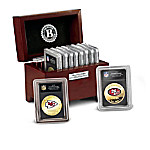 Buy The Complete NFL Team Golden Dollar Coin Collection With Display Case