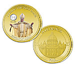 Buy Pope Francis Jubilee Of Mercy Golden Proof Coin Collection