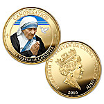 Buy The Mother Teresa Legacy 24K Gold-Plated Coin Collection