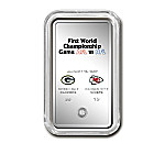 Buy The Complete NFL Super Bowl Silver-Plated Ingot Collection With Deluxe Locking Display Case
