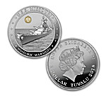 Buy The Greatest Warships Proof Dollar Legal Tender Silver-Plated Coin Collection