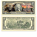 Buy All-New U.S. History Vivid Full-Color $2 Bills Currency Collection