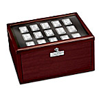 Buy U.S. Statehood Complete 50-State Silver-Plated Ingot Collection With Deluxe Wooden Display Box