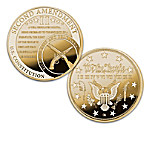Buy The U.S. Constitution 24K Gold-Plated Proof Coin Collection