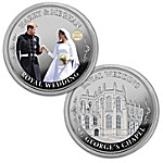 Buy The Prince Harry And Meghan Markle Silver-Plated Proof Coin Collection