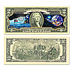 Buy All-New U.S. Space Race $2 Dollar Bills Currency Collection With Display Box