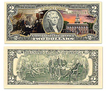 All-New U.S. History Vivid Full-Color  Bills Currency Collection