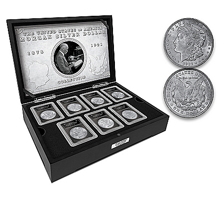 Rare U.S. Morgan Silver Dollar Collection: 1878-1921