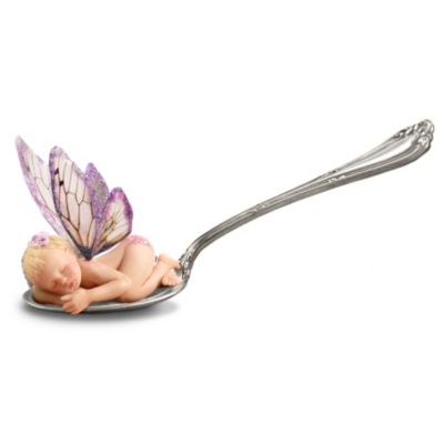 Carol McBride Teaspoon Fairies Miniature Figurine Collection