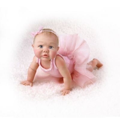 Tiny Toes Miniature Ballerina Baby Doll Collection