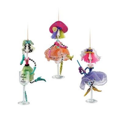 Dolly Mama's Happy Hour Christmas Tree Ornament Collection