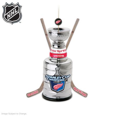 Detroit Red Wings&reg;&reg; Stanley Cup&reg; Champions Trophy Christmas Ornament Collection