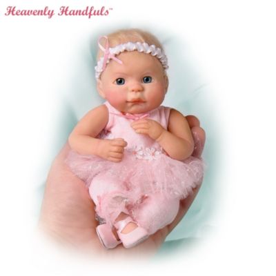 Heavenly Handfuls Dancing For The Cause Breast Cancer Support Baby Doll Collection