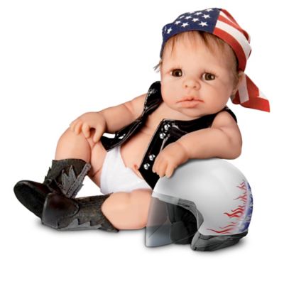 Biker Babies Lifelike Baby Doll Collection