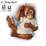 Treetop Nursery Baby Doll Lifelike Baby Orangutan Doll Collection
