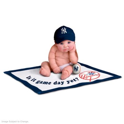 MLB New York Yankees #1 Fan Commemorative Baby Doll Collection