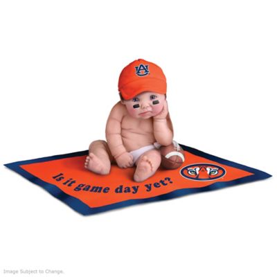 Auburn University Tigers #1 Fan Commemorative Baby Doll Collection