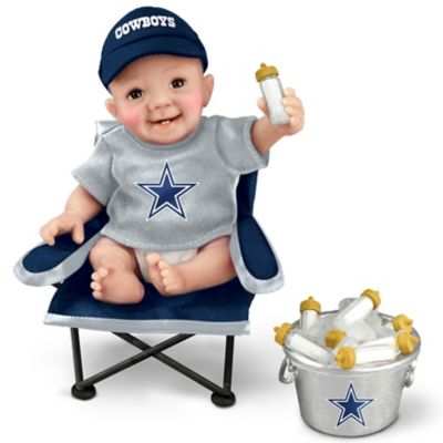 Buy Dallas Cowboys Tailgatin' Tots Lifelike Baby Doll Collection