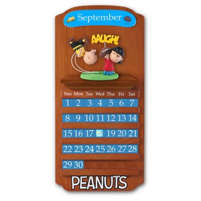 PEANUTS Perpetual Calendar Sculpted Figurine Collection