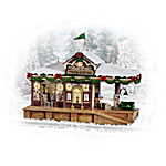 Buy Christmas Train Station Railroad Accessory Collection