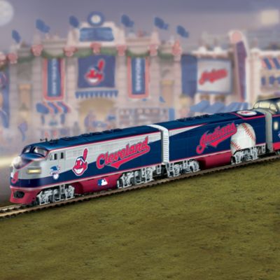 Cleveland Indians Express Major League Baseball Train Collection