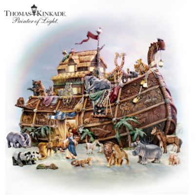 Thomas Kinkade Noah's Ark Collectible Figurine Collection