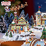 Rudolph's Christmas Town Animated Miniature Village Collection: Rudolph The Red-Nosed Reindeer
