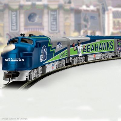 Collectible Seattle Seahawks Express Electric Train Collection