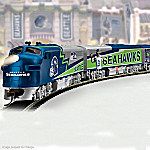 Collectible Seattle Seahawks Express Electric Train Collection