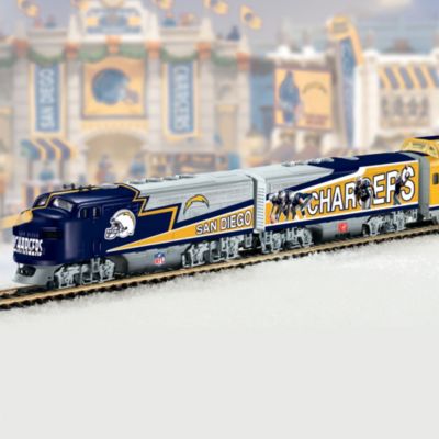 Collectible San Diego Chargers Express Electric Train Collection