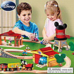 Disney Mickey Mouse Clubhouse Wooden Play Set Collection: Mickey's See Ya' Real Soon