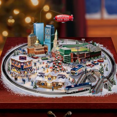 Boston Red Sox Baseball Fever Village Collection - MLB Christmas Home Decor